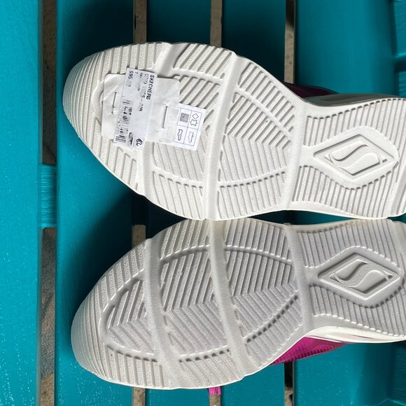 Skechers Size 7, Air Element, Pink Ombre, Air-Cooled Memory Foam Sneakers - Picture 9 of 9
